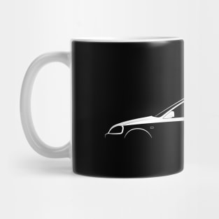 Honda Civic Si Coupe (EM) Silhouette Mug